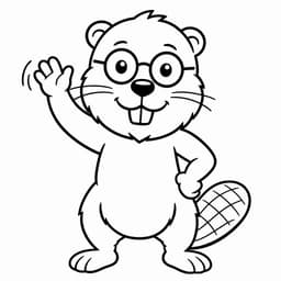 Effi the beaver mascot